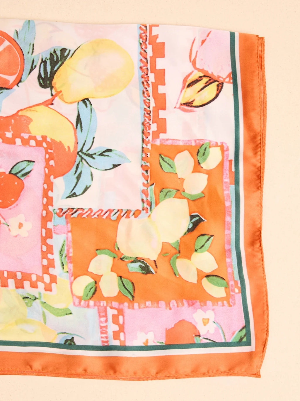 Italian Summer Patchwork Scarf