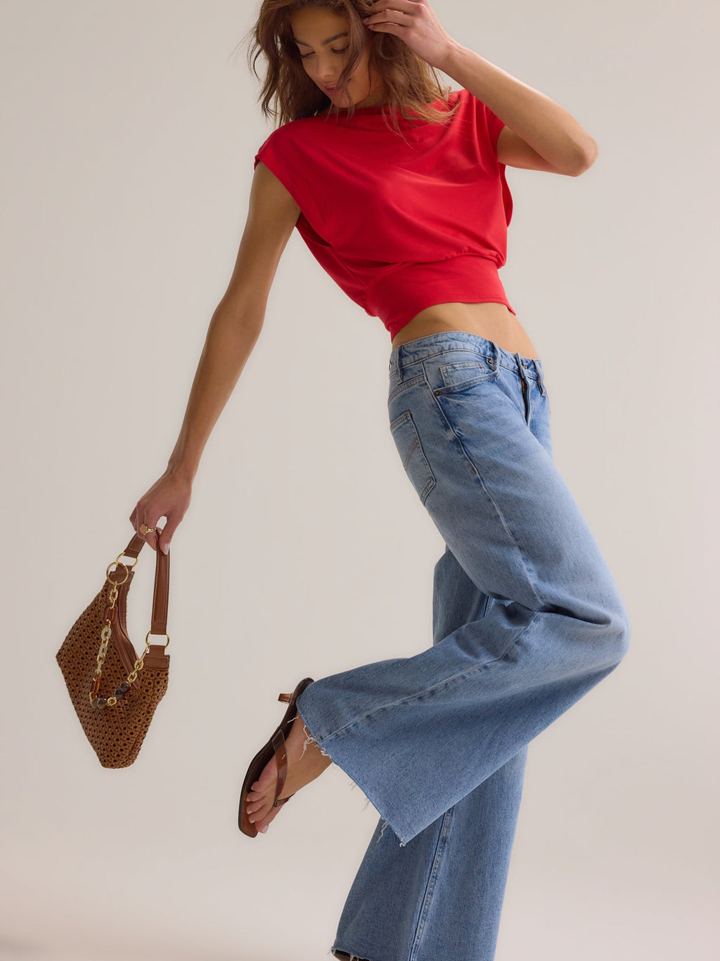 Senna Asymmetrical Neck Top