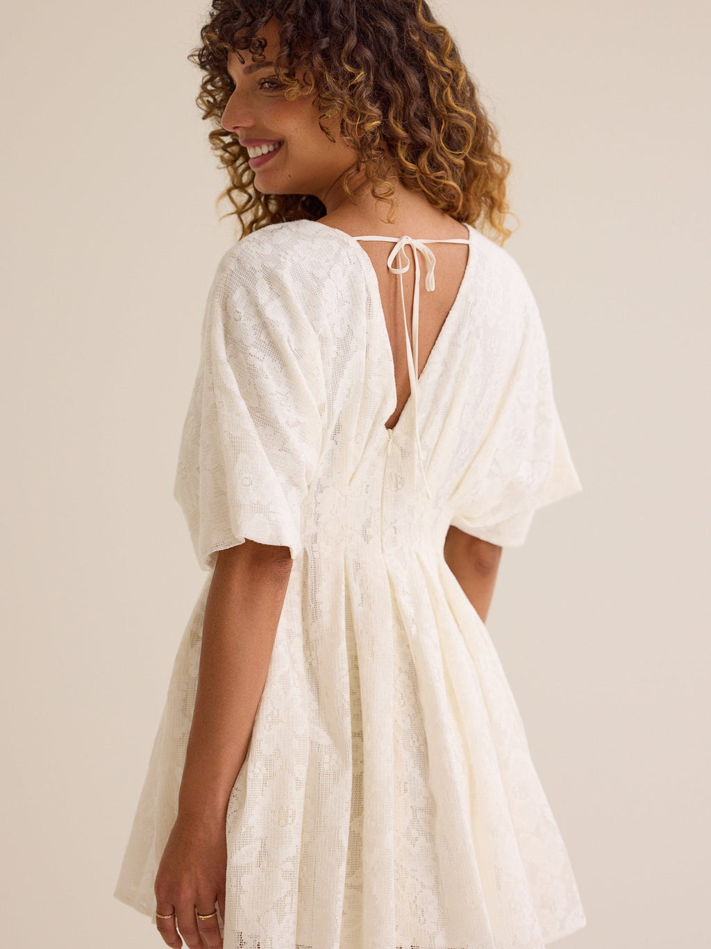 Maddy Puff Sleeve Mini Dress