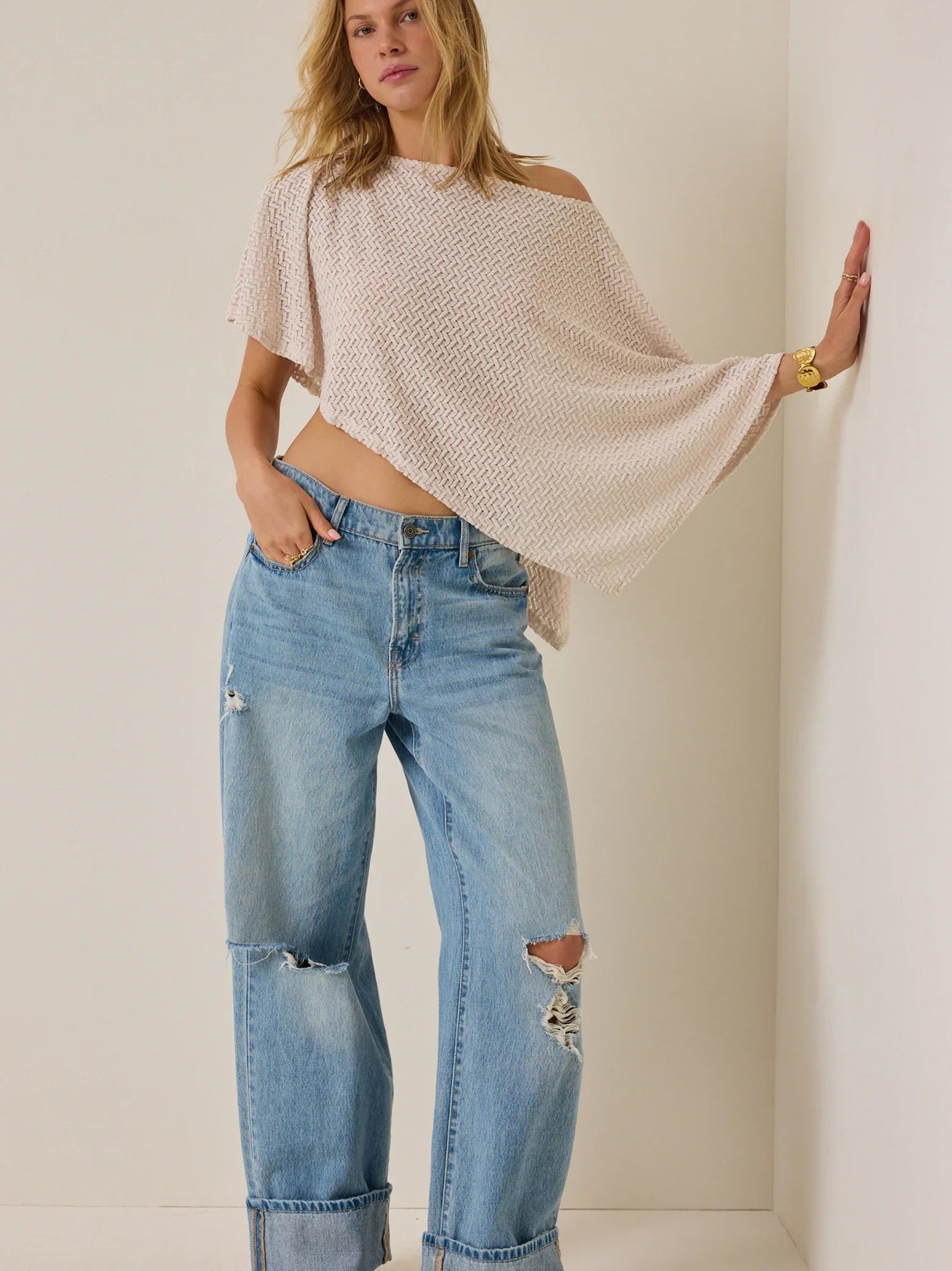 Larken Knit Poncho