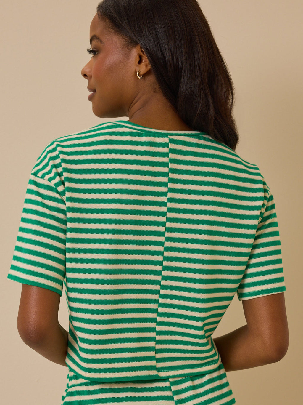 Nyra Stripe Relaxed Top