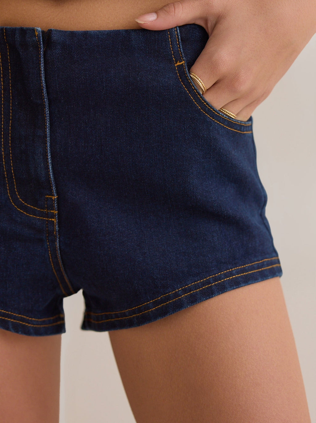 Rori Denim Mini Shorts