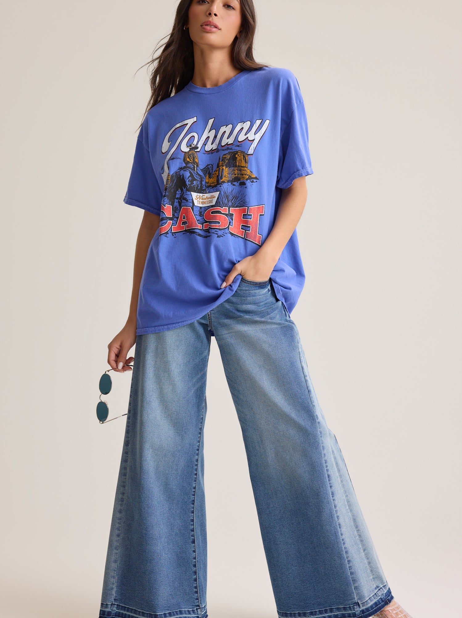 Johnny Cash Oversize Tee