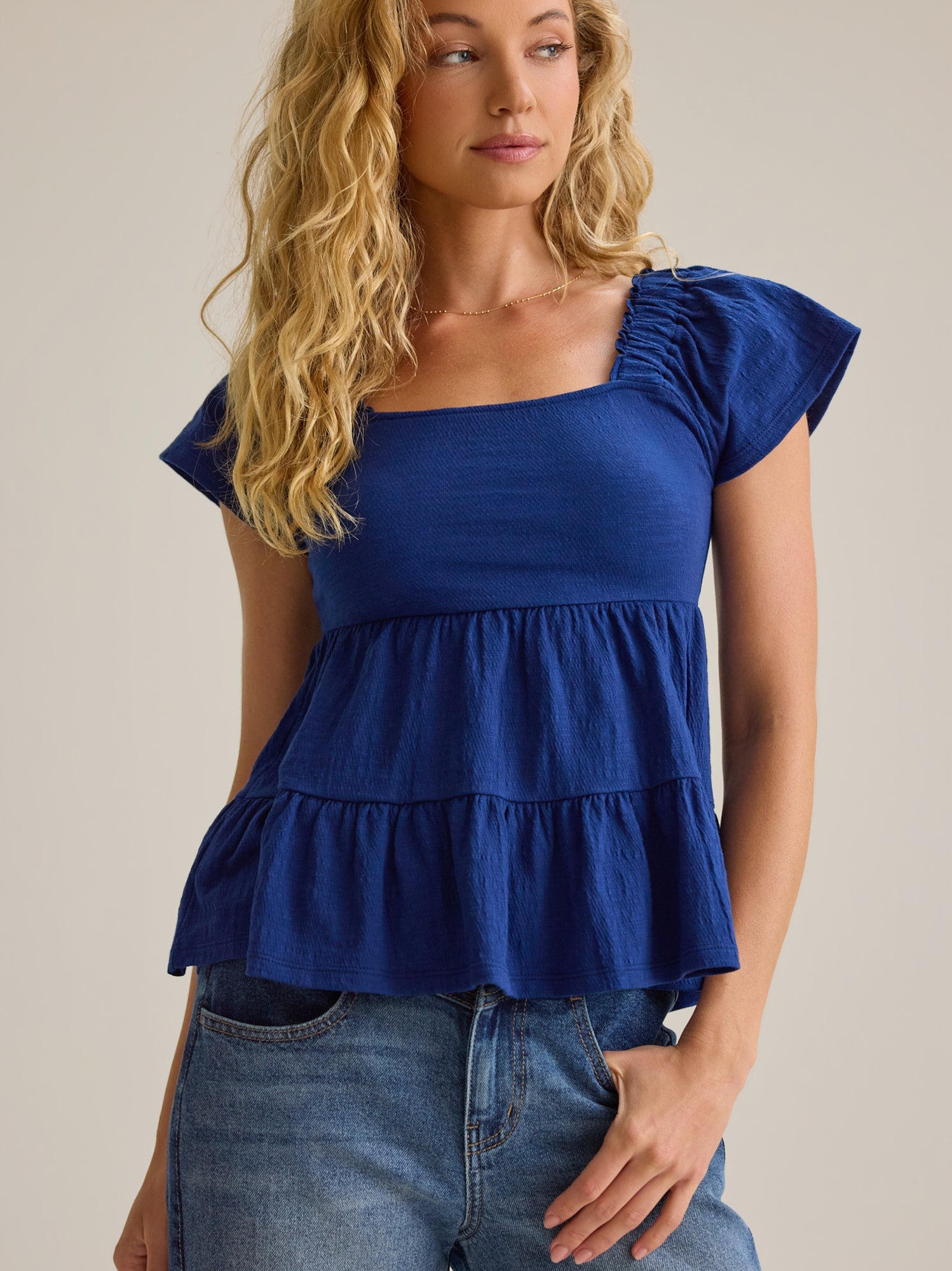 Leylani Tiered Babydoll Top