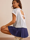 Draft Open Back Tee