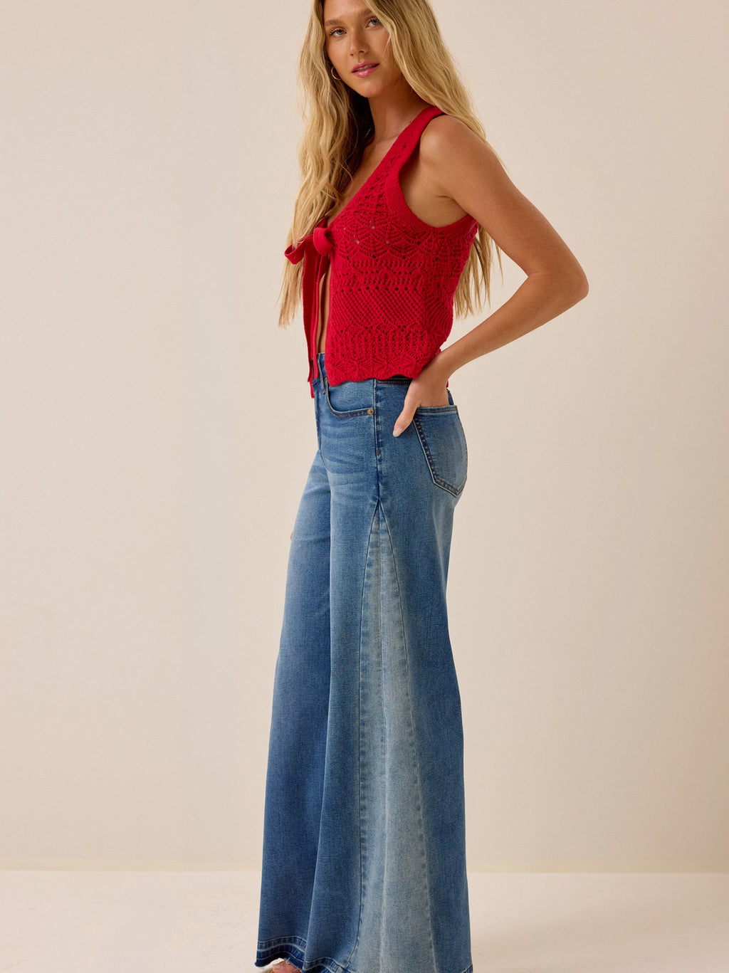 Tyra Crochet Vest