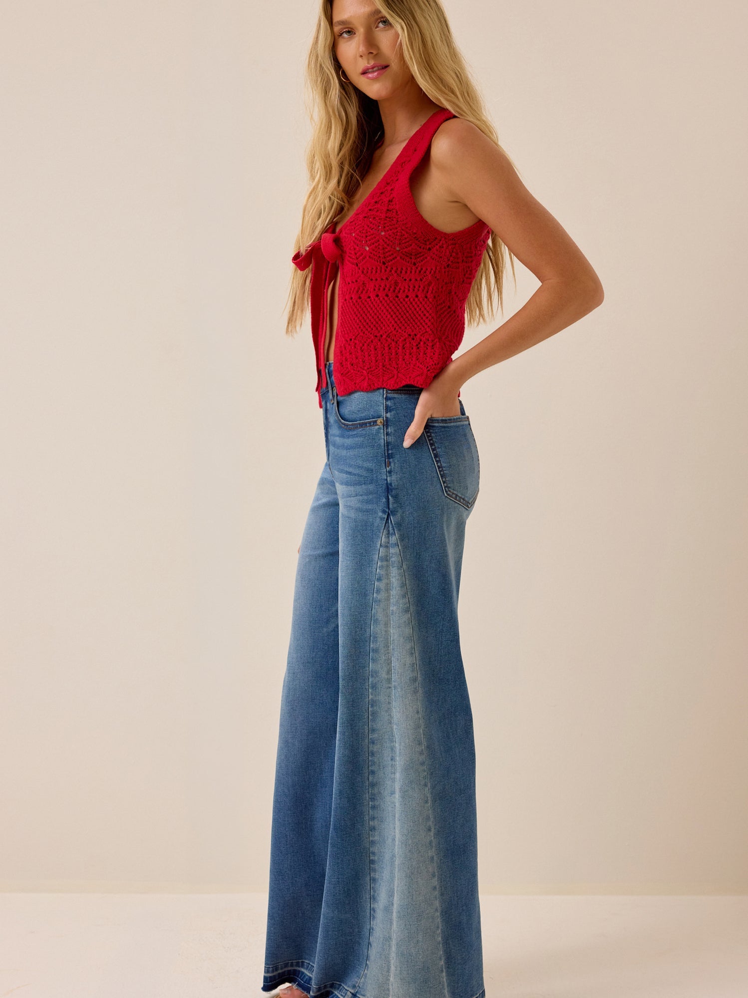 Tyra Crochet Vest