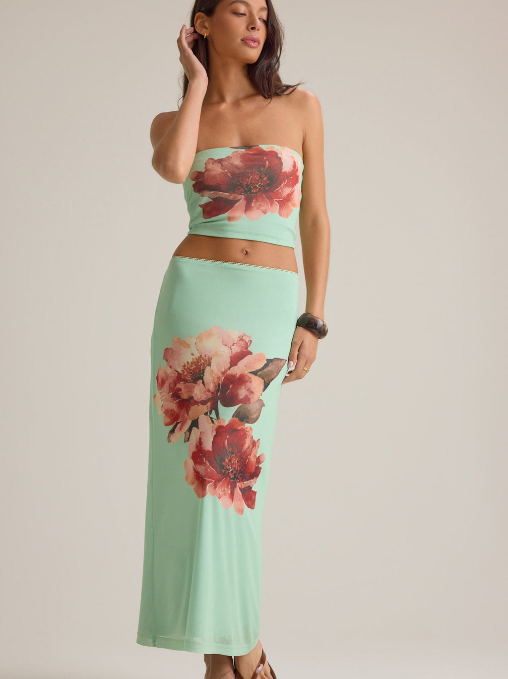 Kehlani Floral Tube Top