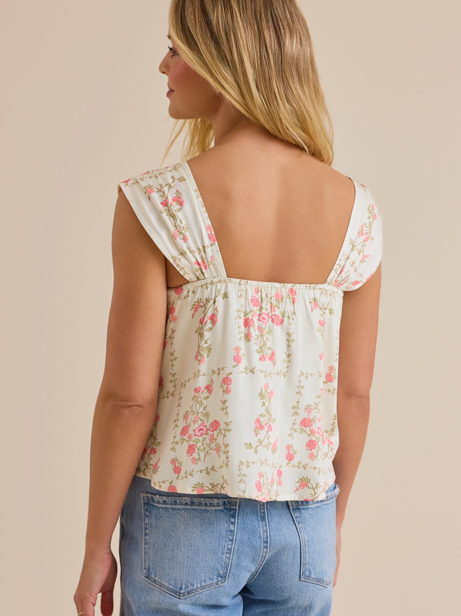 Helena Floral Tank Top
