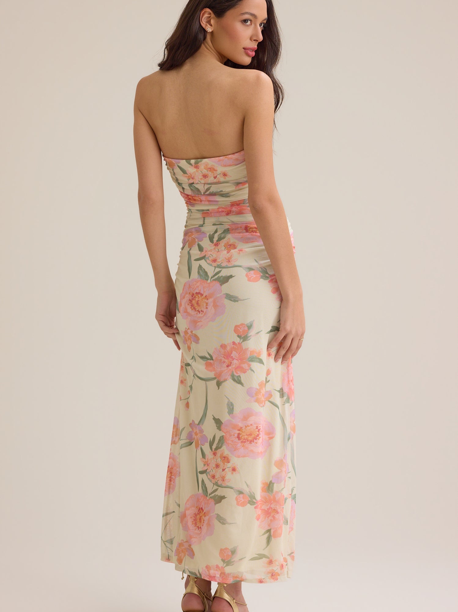 Ava Strapless Maxi Dress