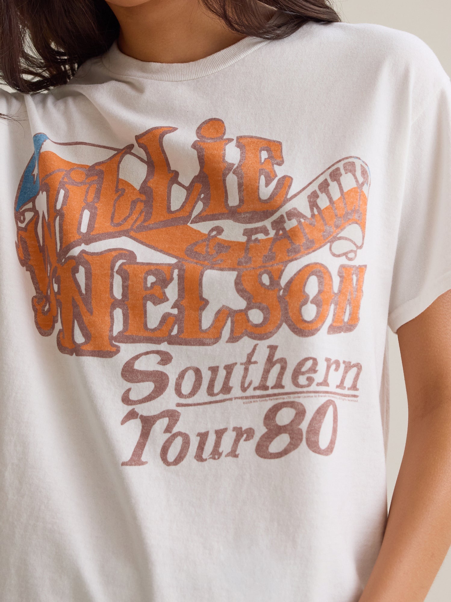 Willie Nelson Oversized Tee
