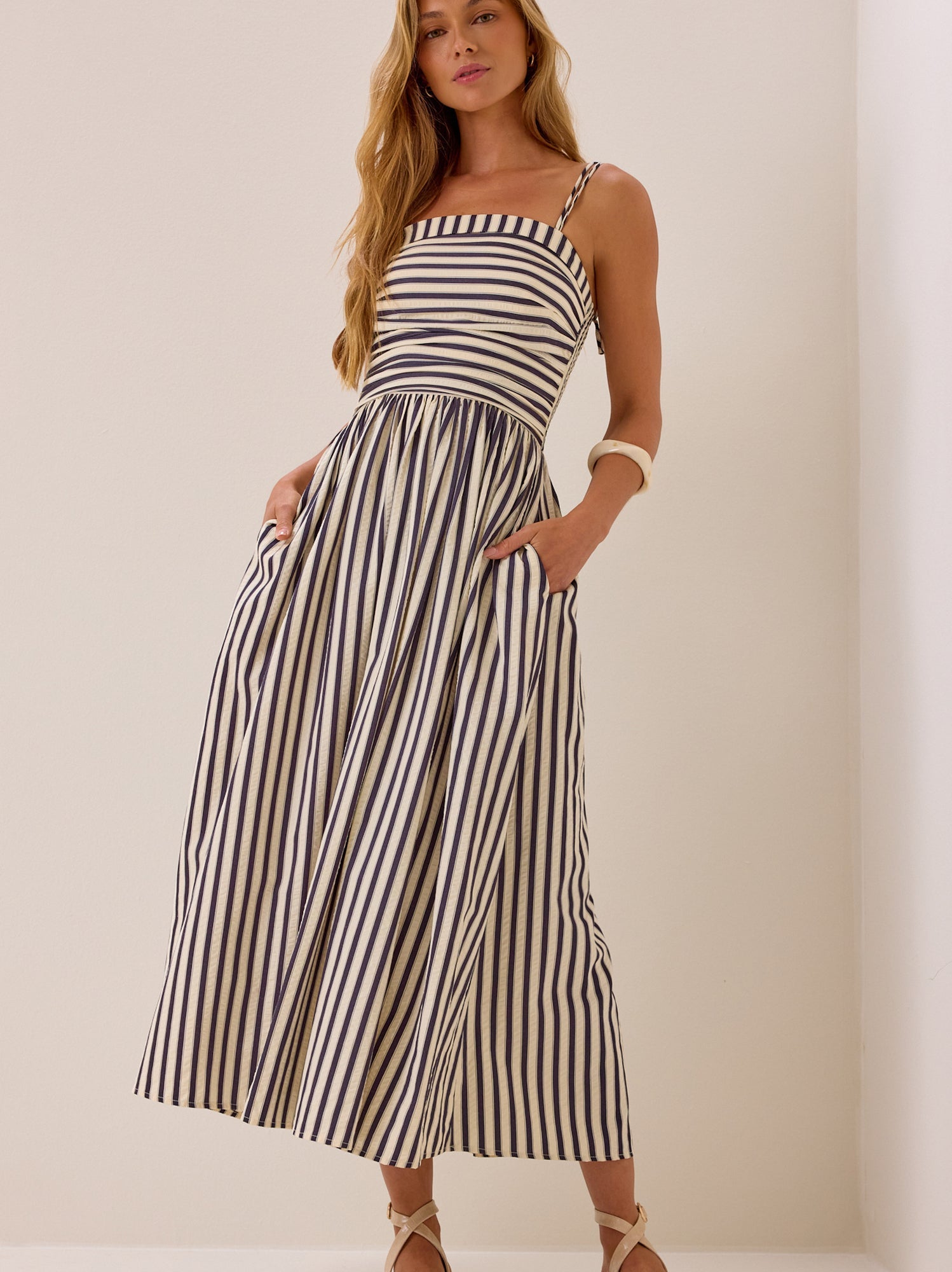 Josey Stripe Maxi Dress