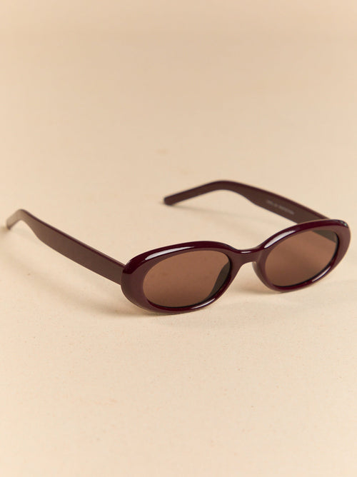 Amelia Oval Sunglasses