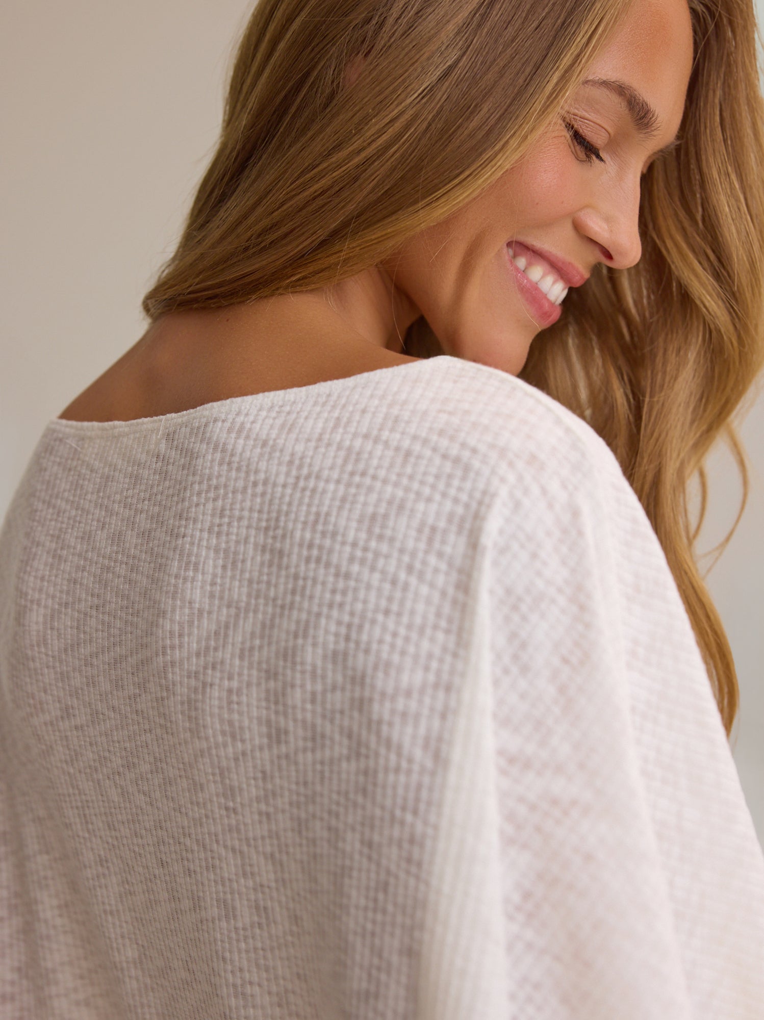 Sloane Asymmetrical Ruffle Poncho