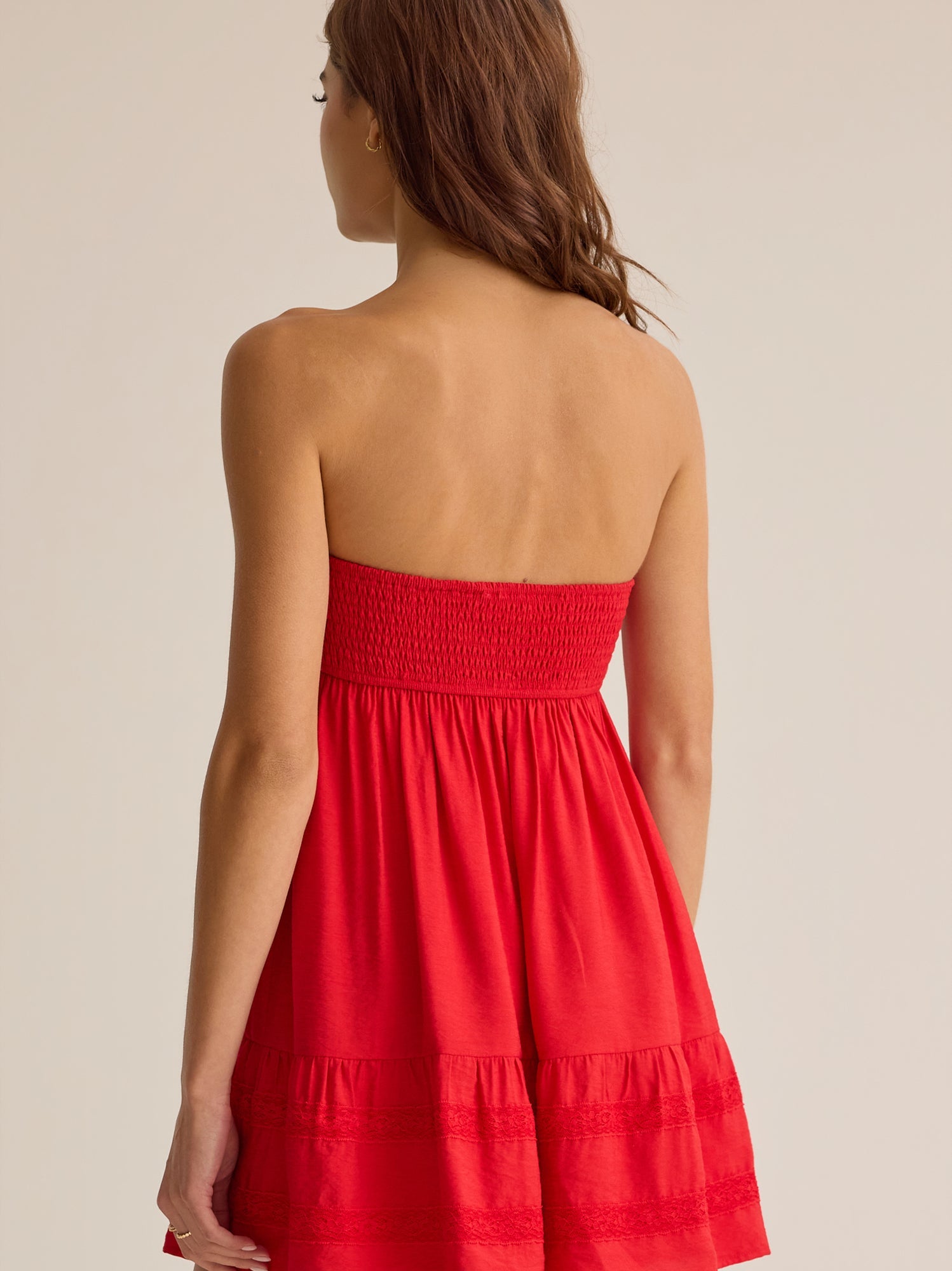 Seaghan Strapless Mini Dress