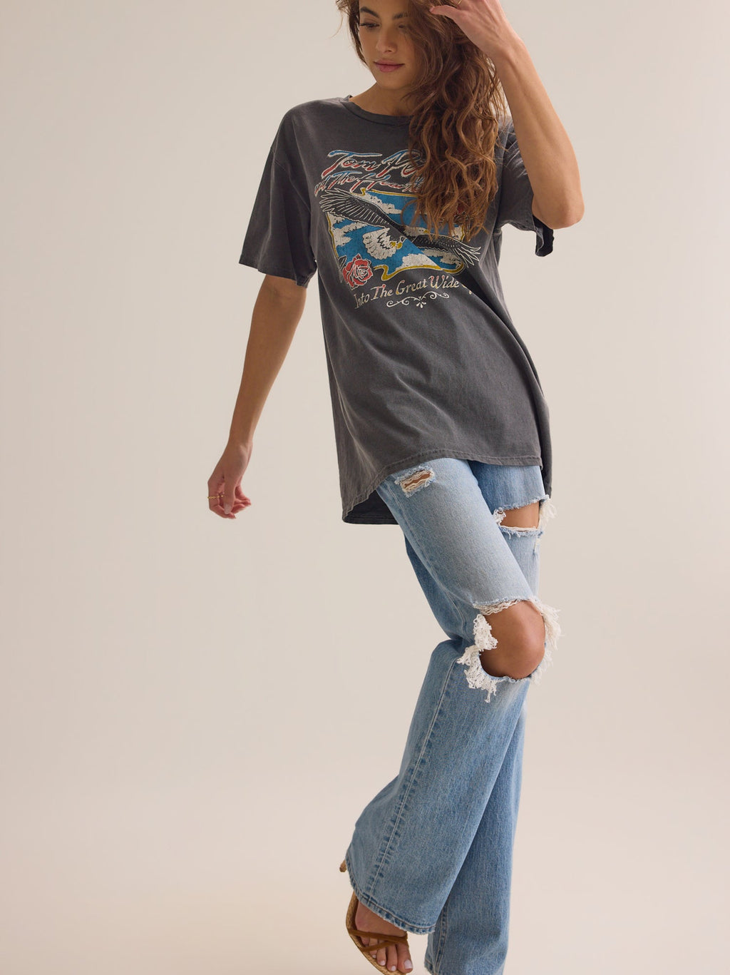 Tom Petty Eagle Oversized Tee
