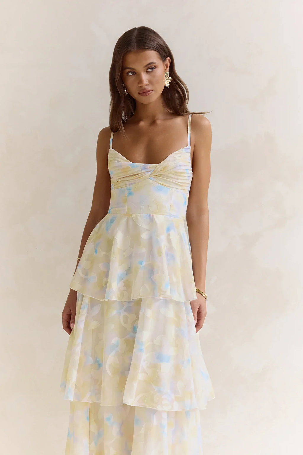Sweet Promises Maxi Dress Yellow
