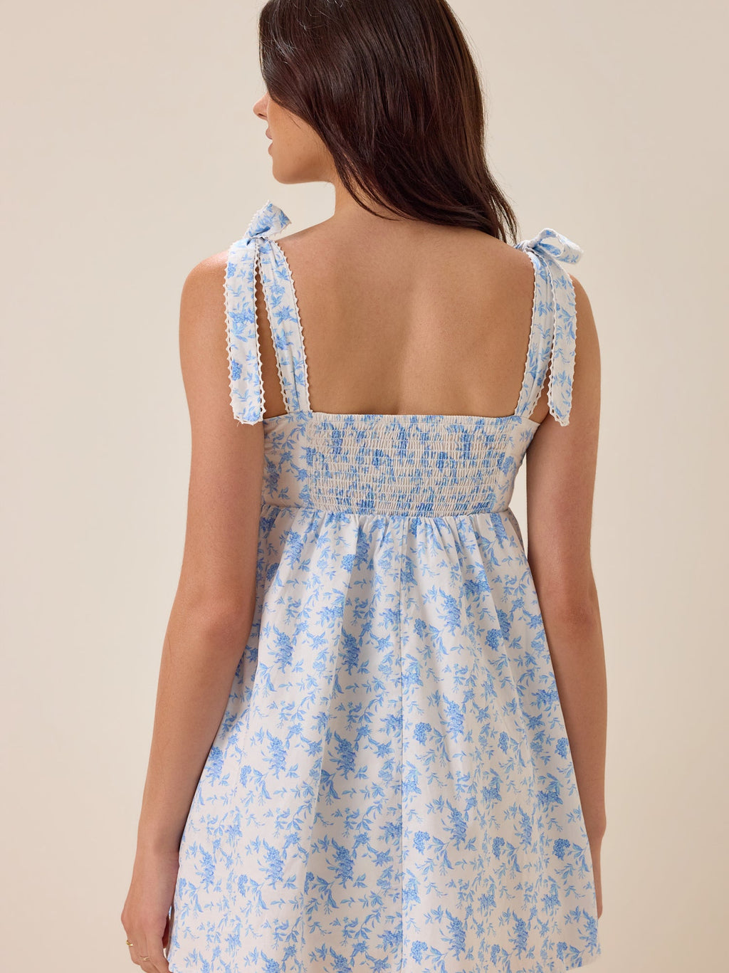 Elaina Floral Mini Dress