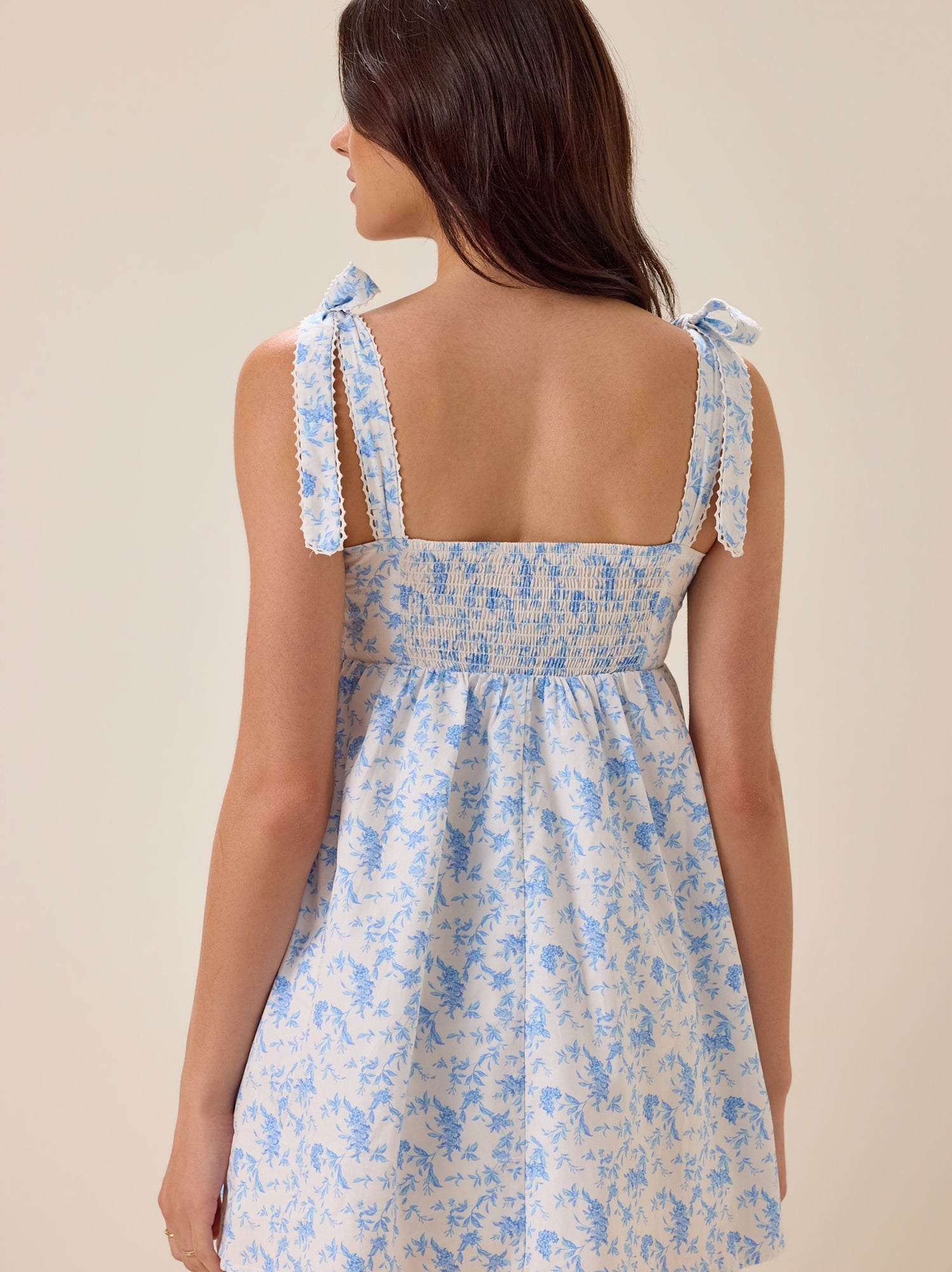 Elaina Floral Mini Dress