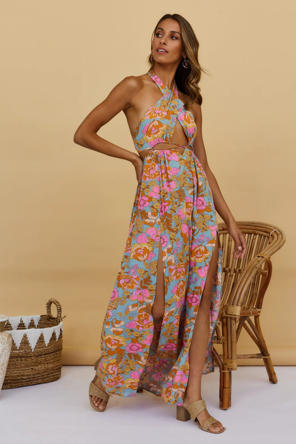 Oasis Pond Maxi Dress