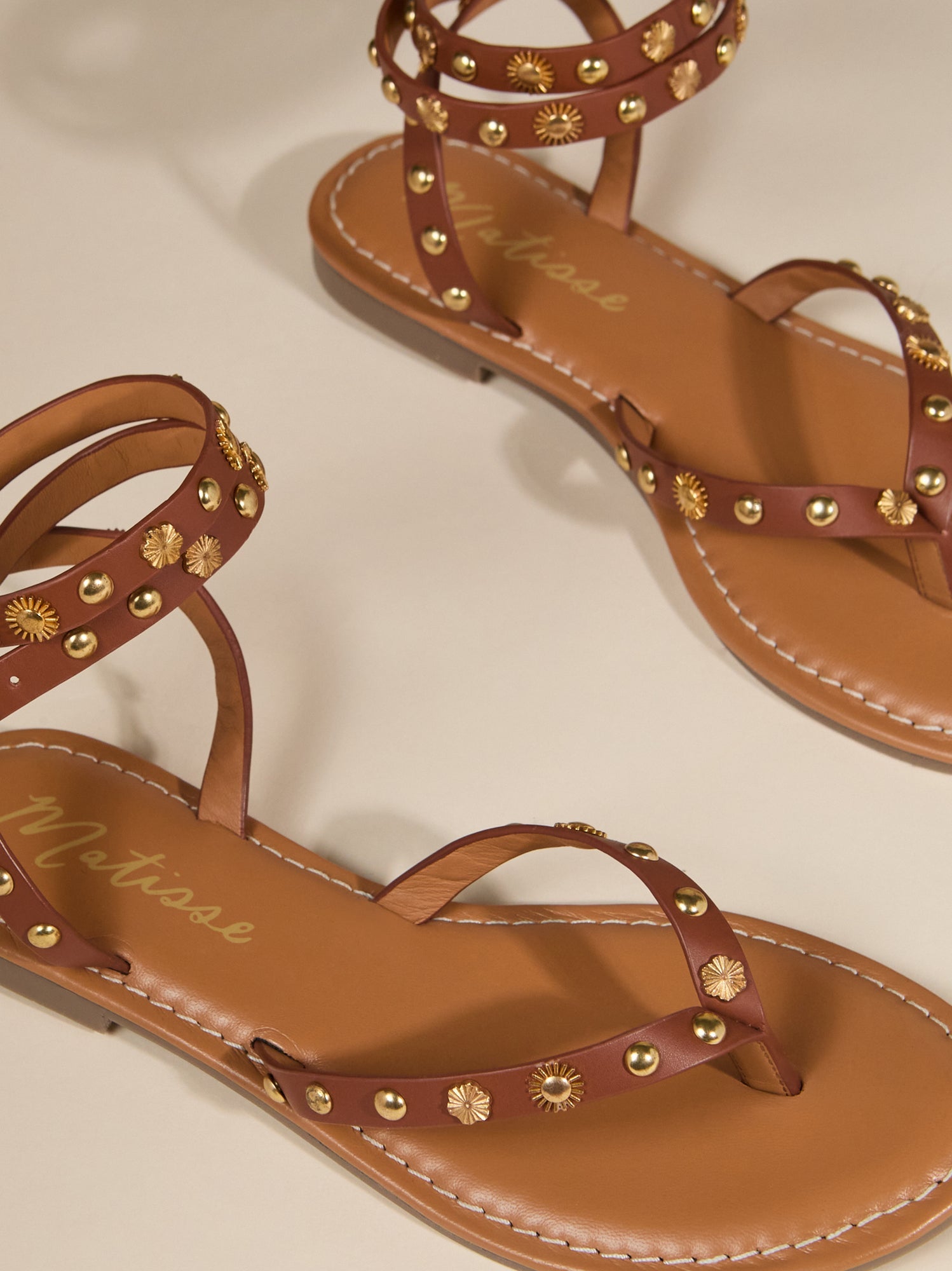Athena Strappy Wrap Sandal