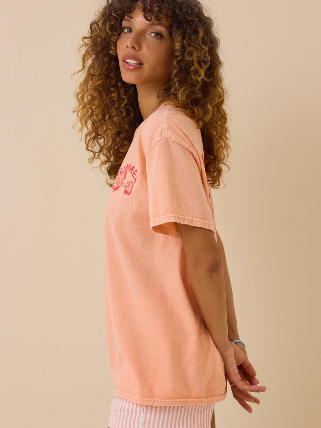 Summer Bucket List Oversized Tee