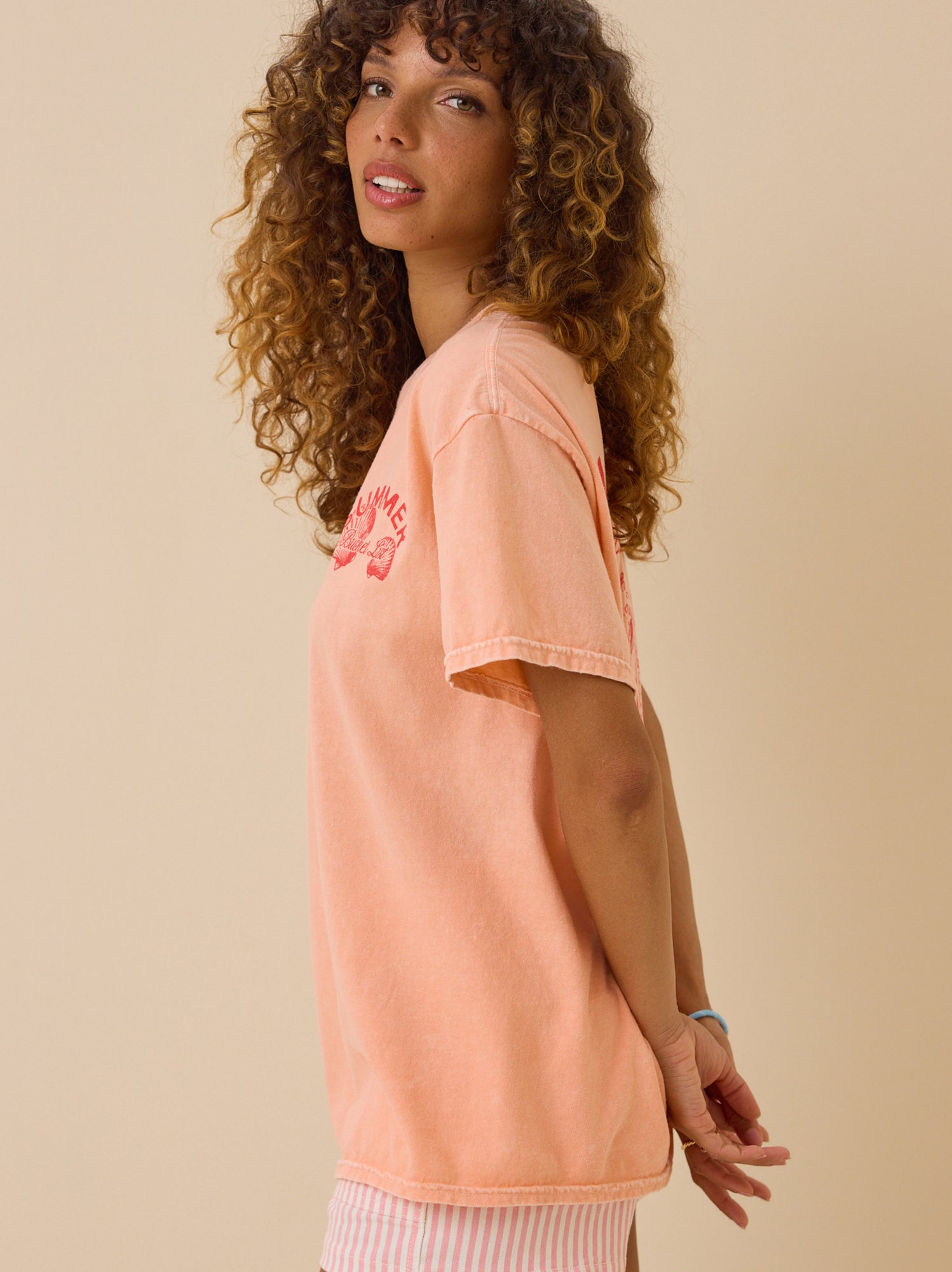 Summer Bucket List Oversized Tee