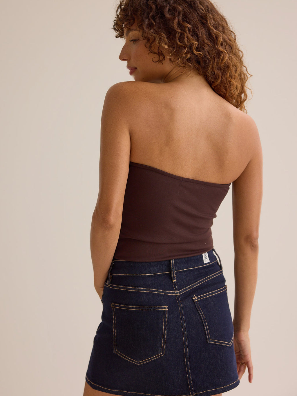 Ember Strapless Hardware Top