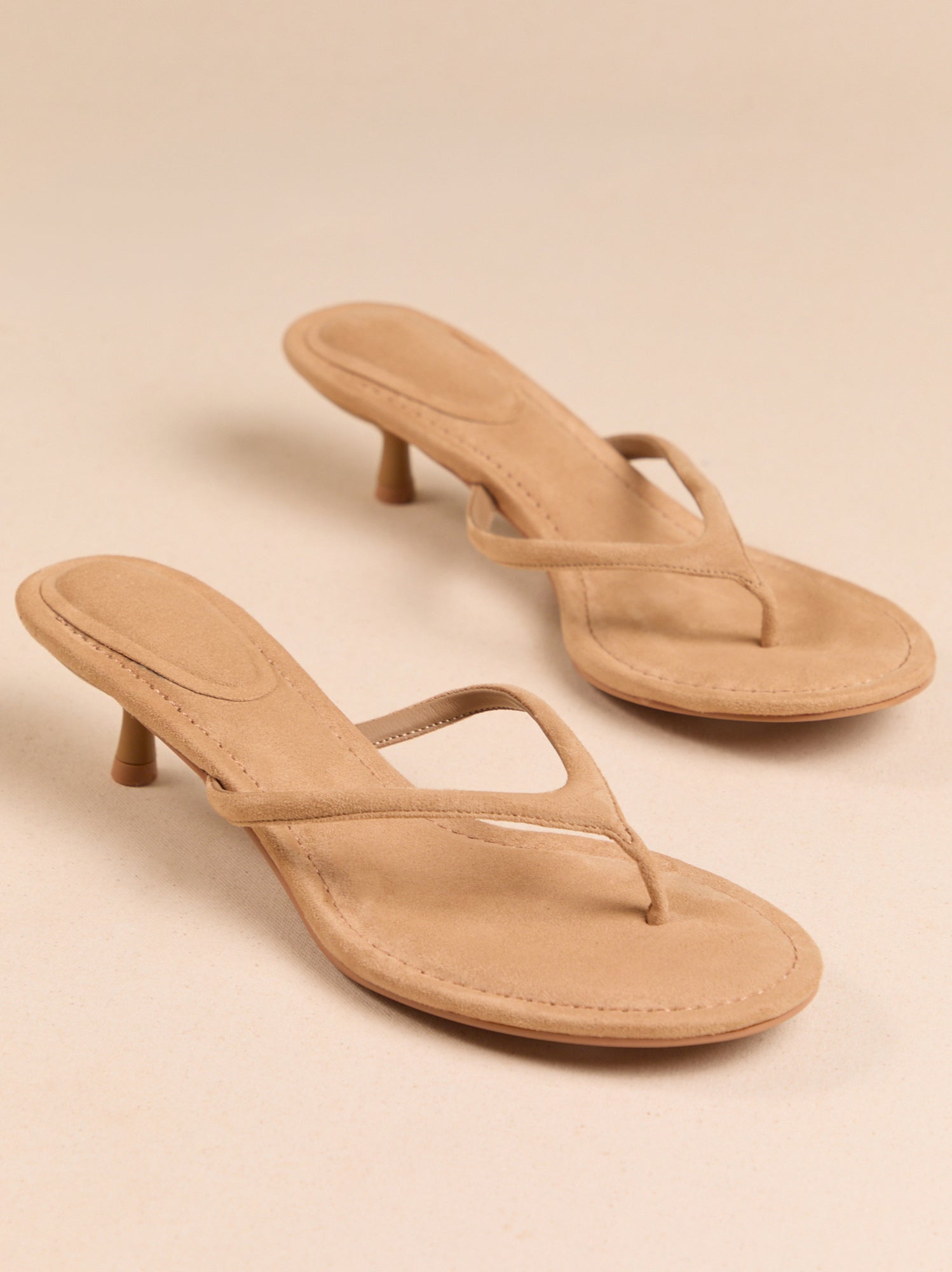 Verona Suede Kitten Heel