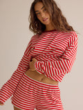 Reese Stripe Lounge Short