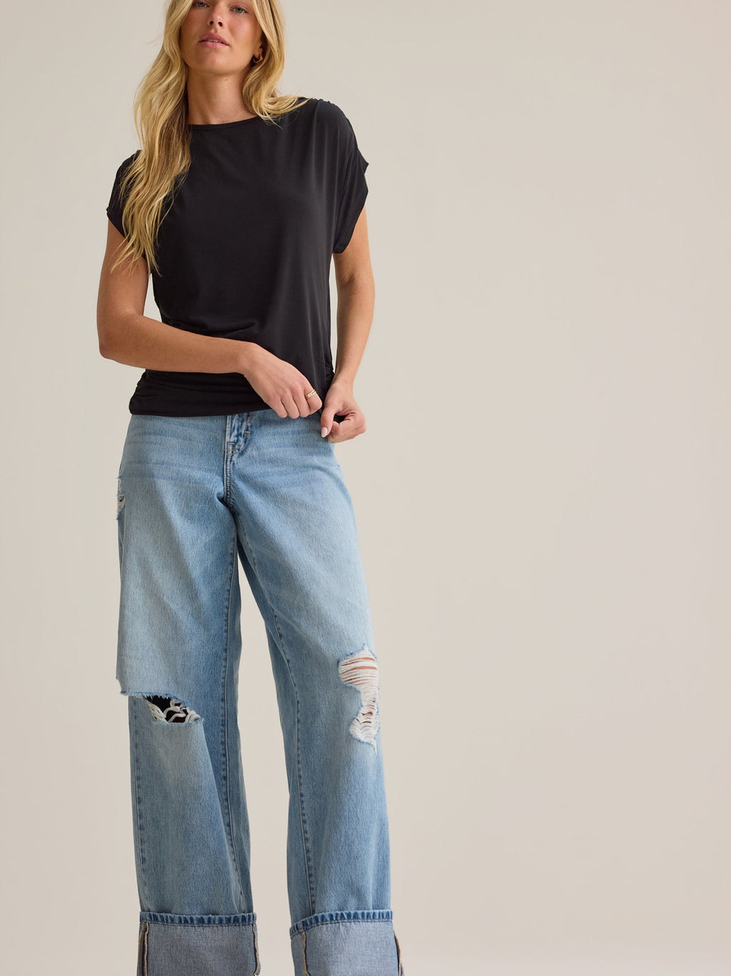 Hart Tie-Back Wrap Top