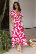 Planting Flowers Maxi Dress Pink
