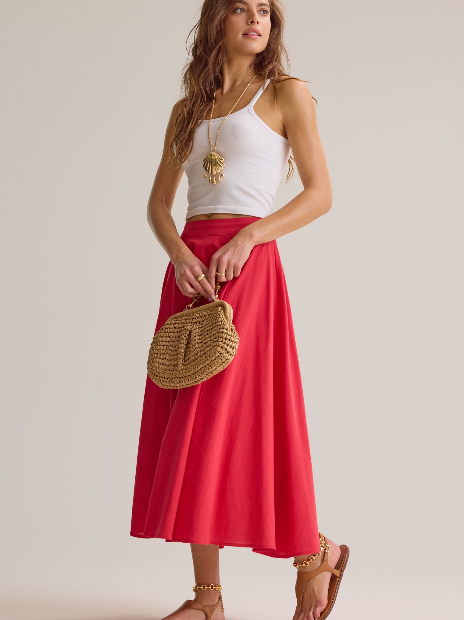 Lunella Linen Skirt