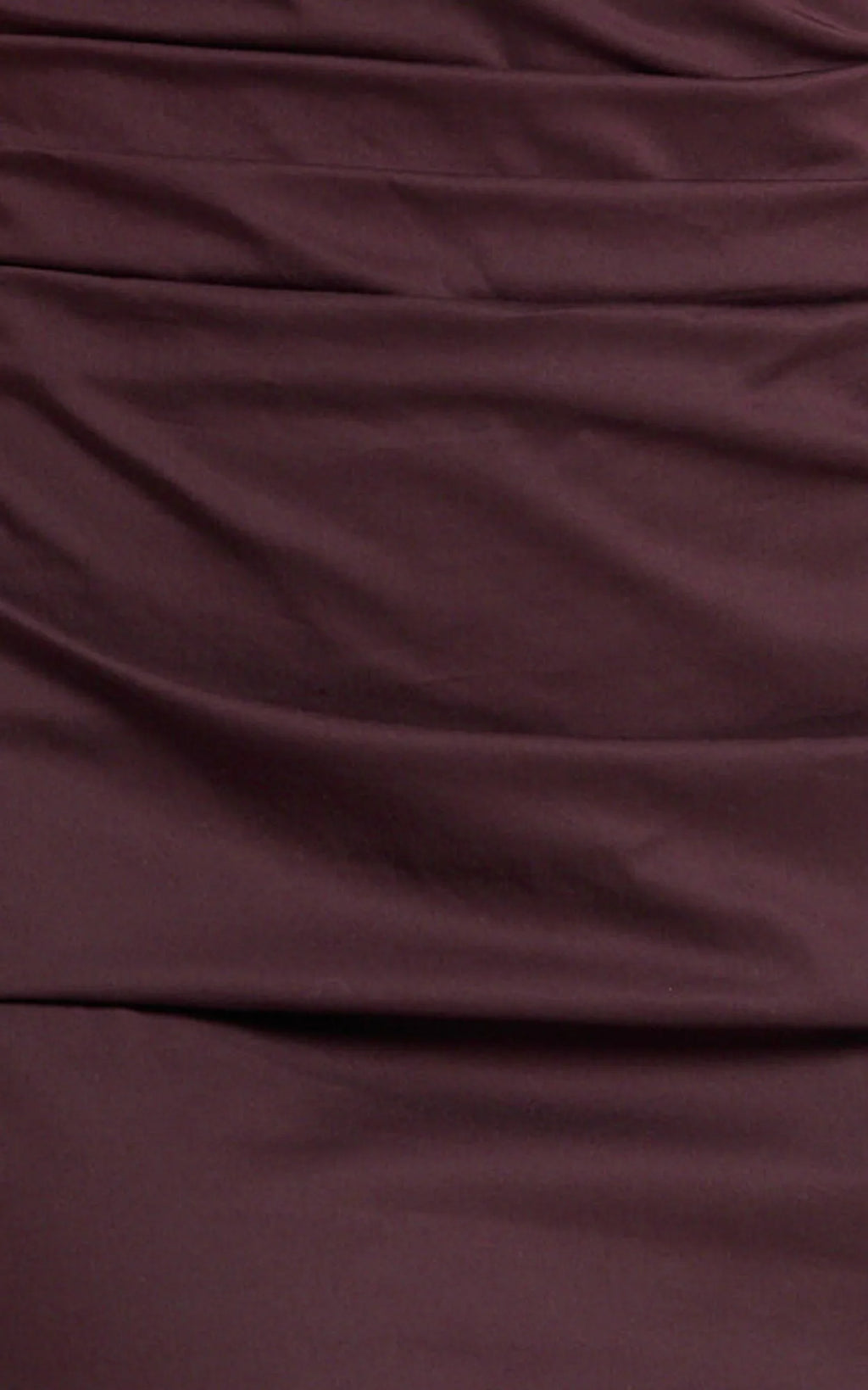 Cleo Mini Dress - Off Shoulder Ruched Bodycon Dress in Chocolate