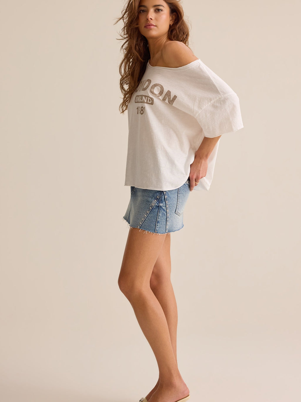 London Off Shoulder Tee