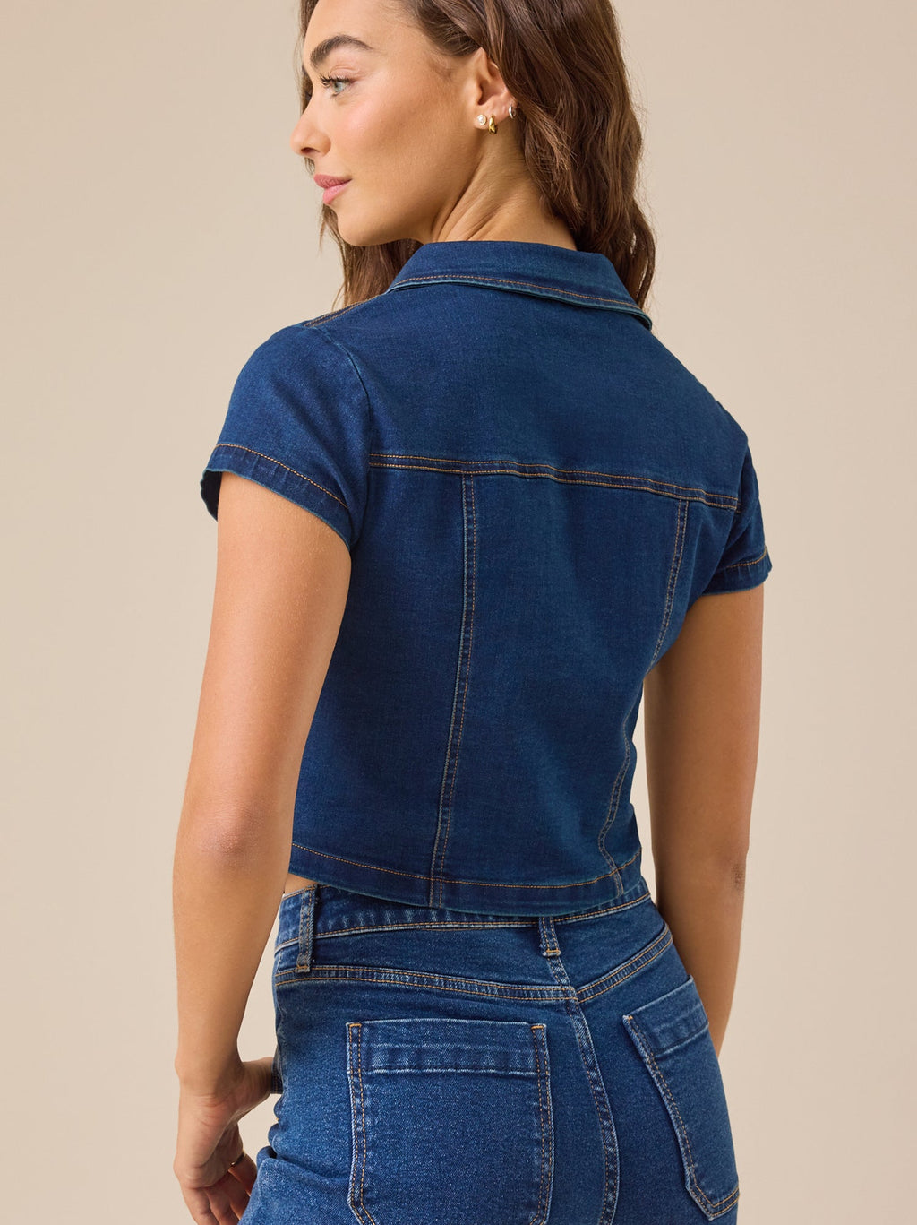 Sadie Denim Top
