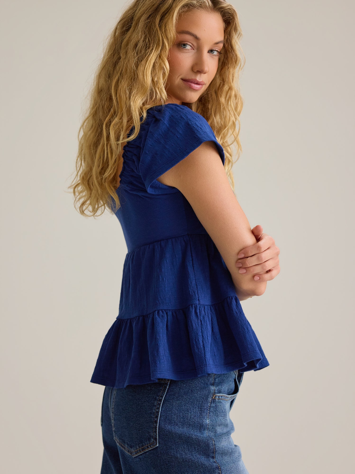 Leylani Tiered Babydoll Top