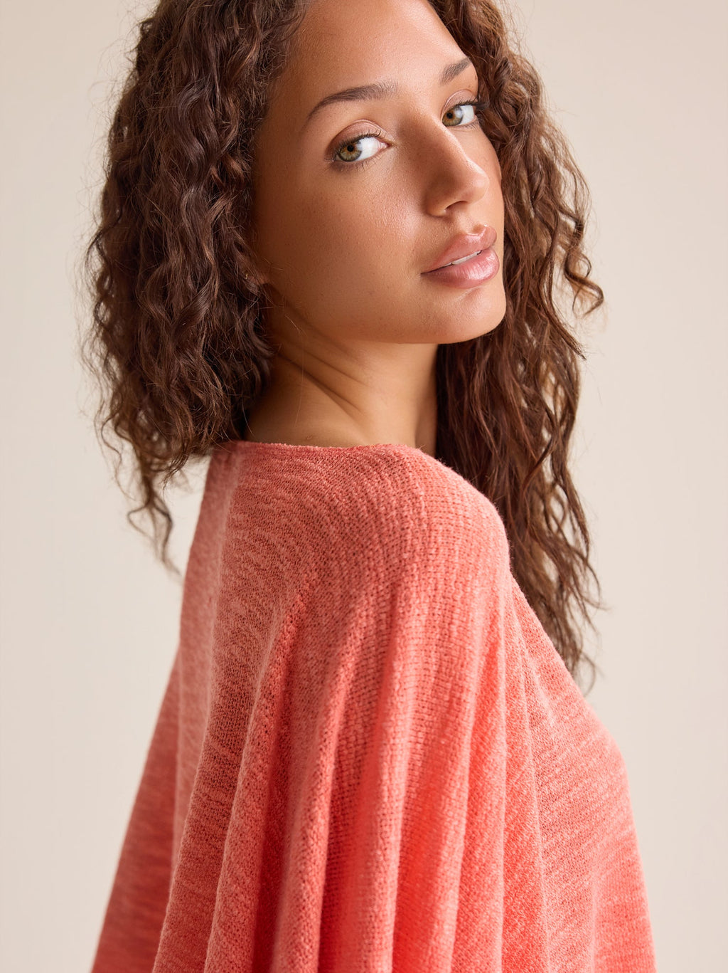 Peggy Poncho Top