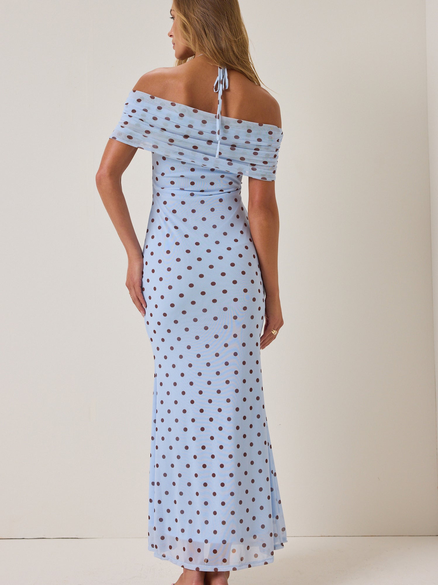 Thomas Polka Dot Maxi Dress