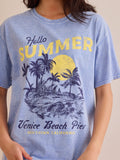 Hello Summer Oversize Tee