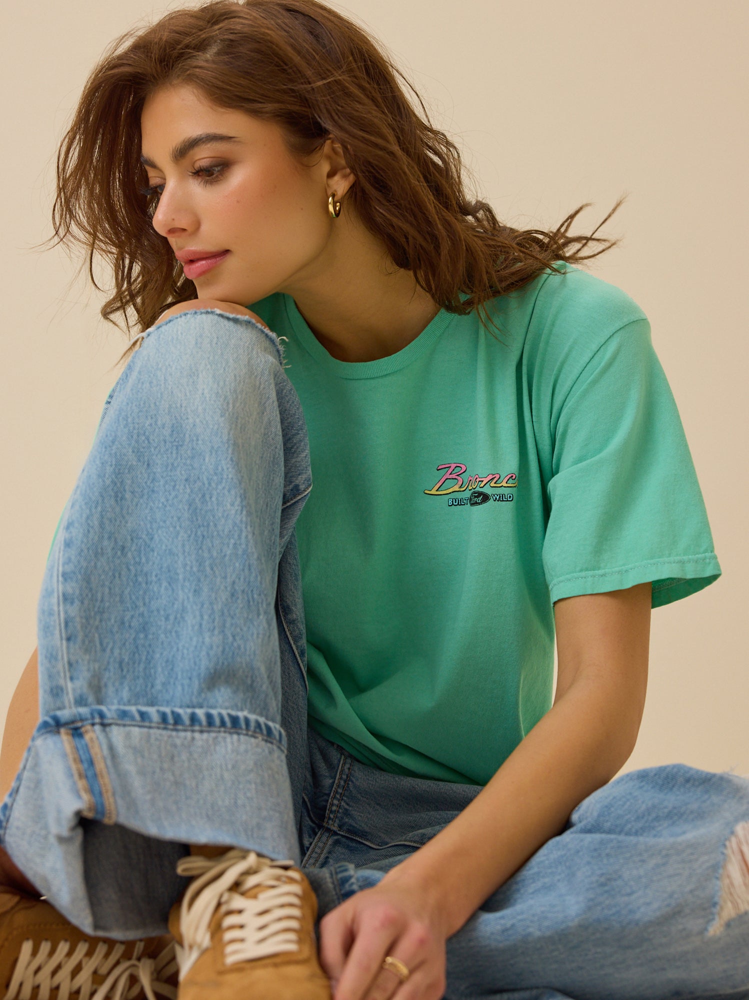 Built Wild Bronco Oversized Tee