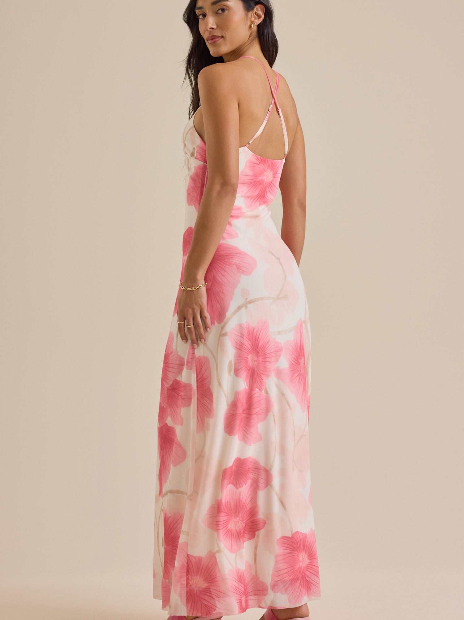 Kaitlee Floral Maxi Dress