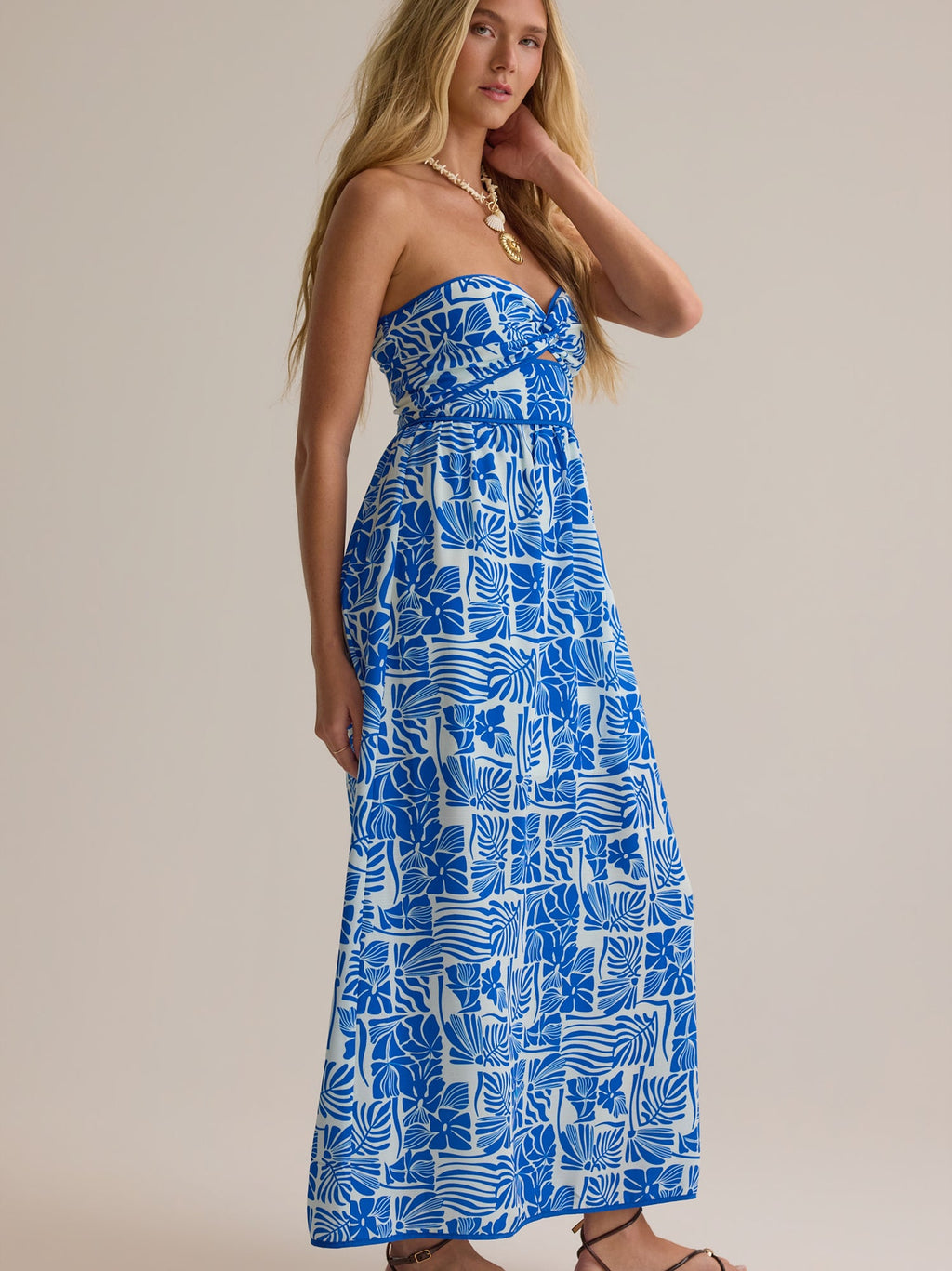 Leighton Strapless Maxi Dress