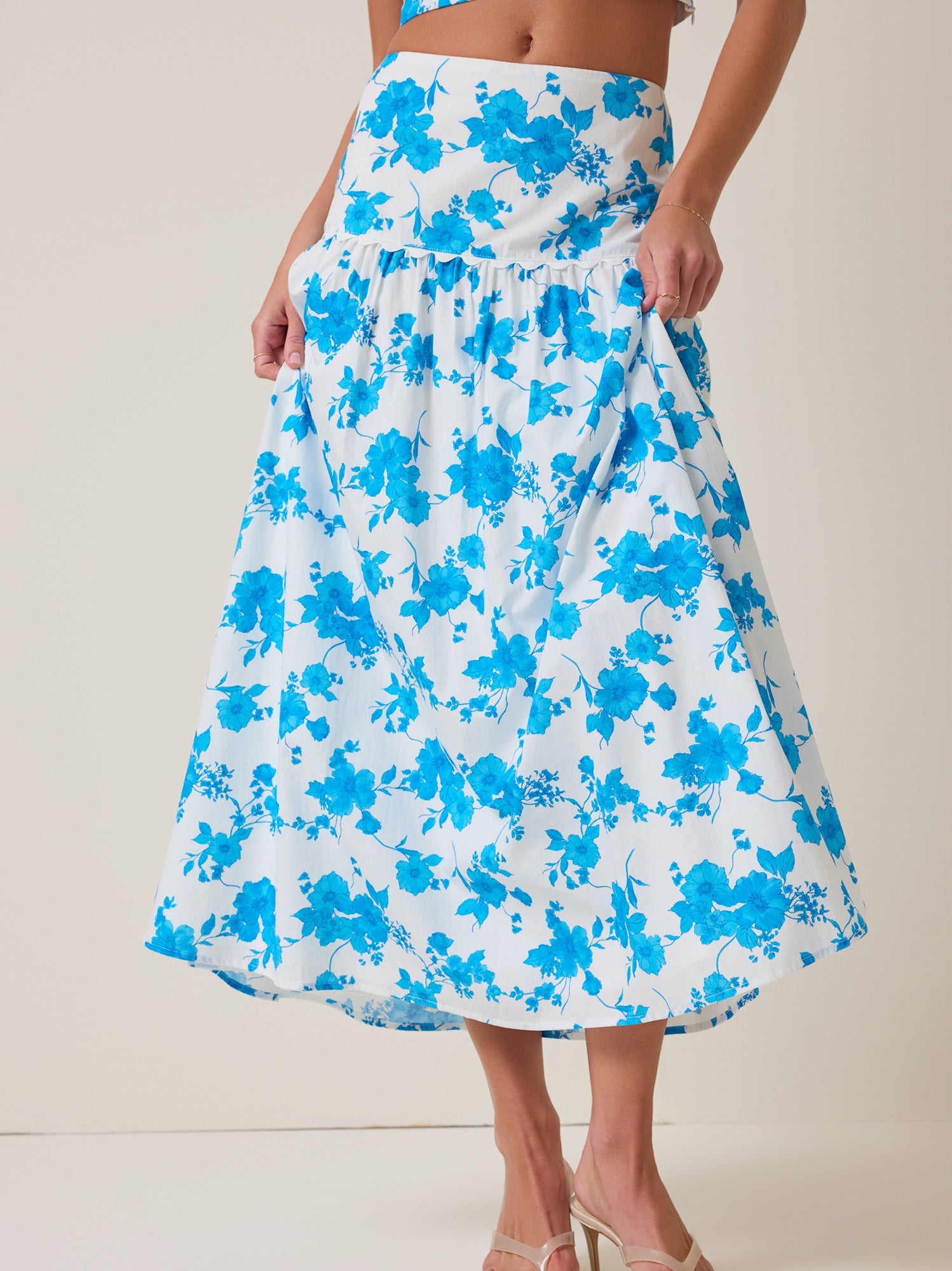Kika Floral Maxi Skirt