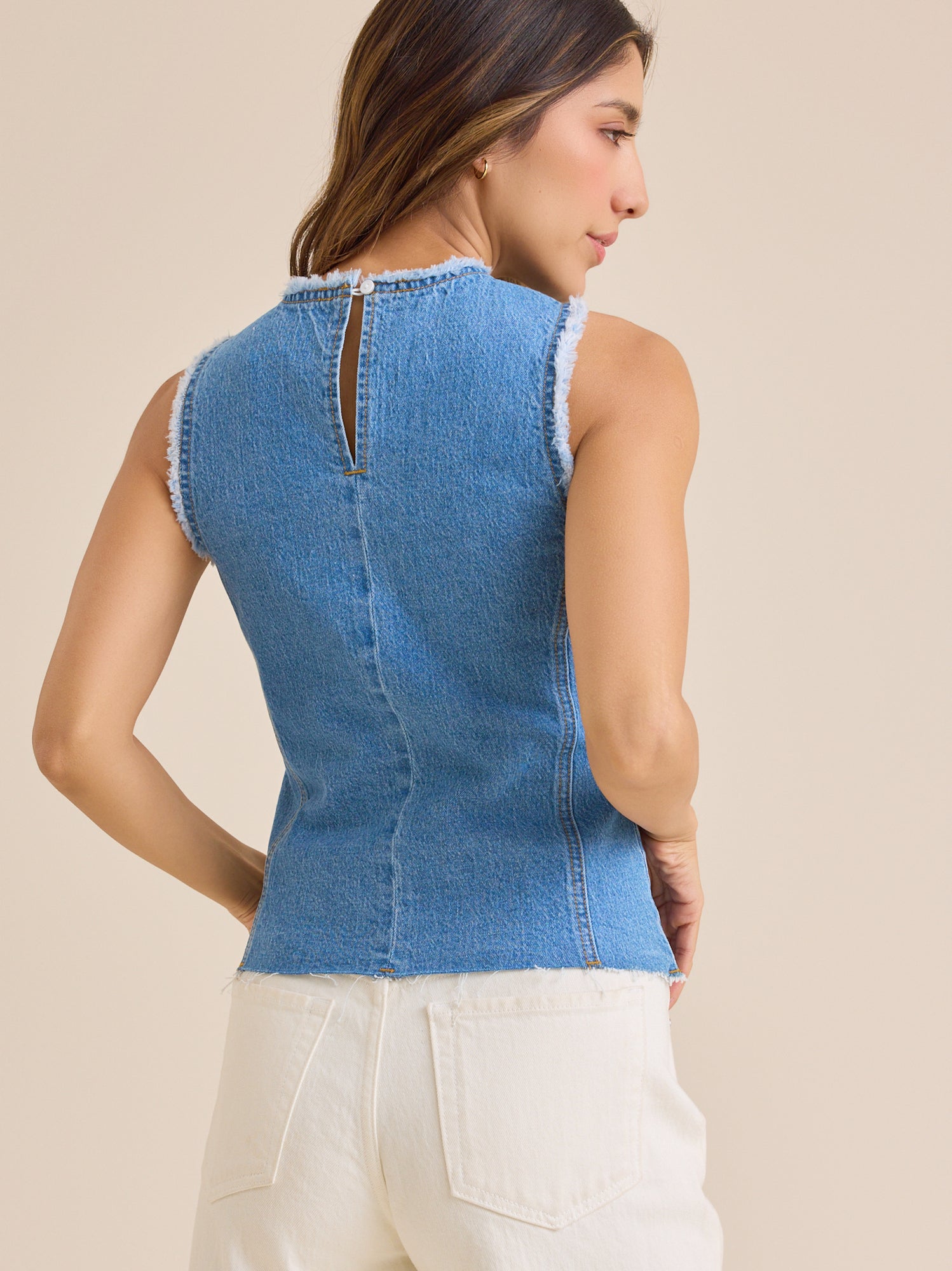 Jolene Denim Top