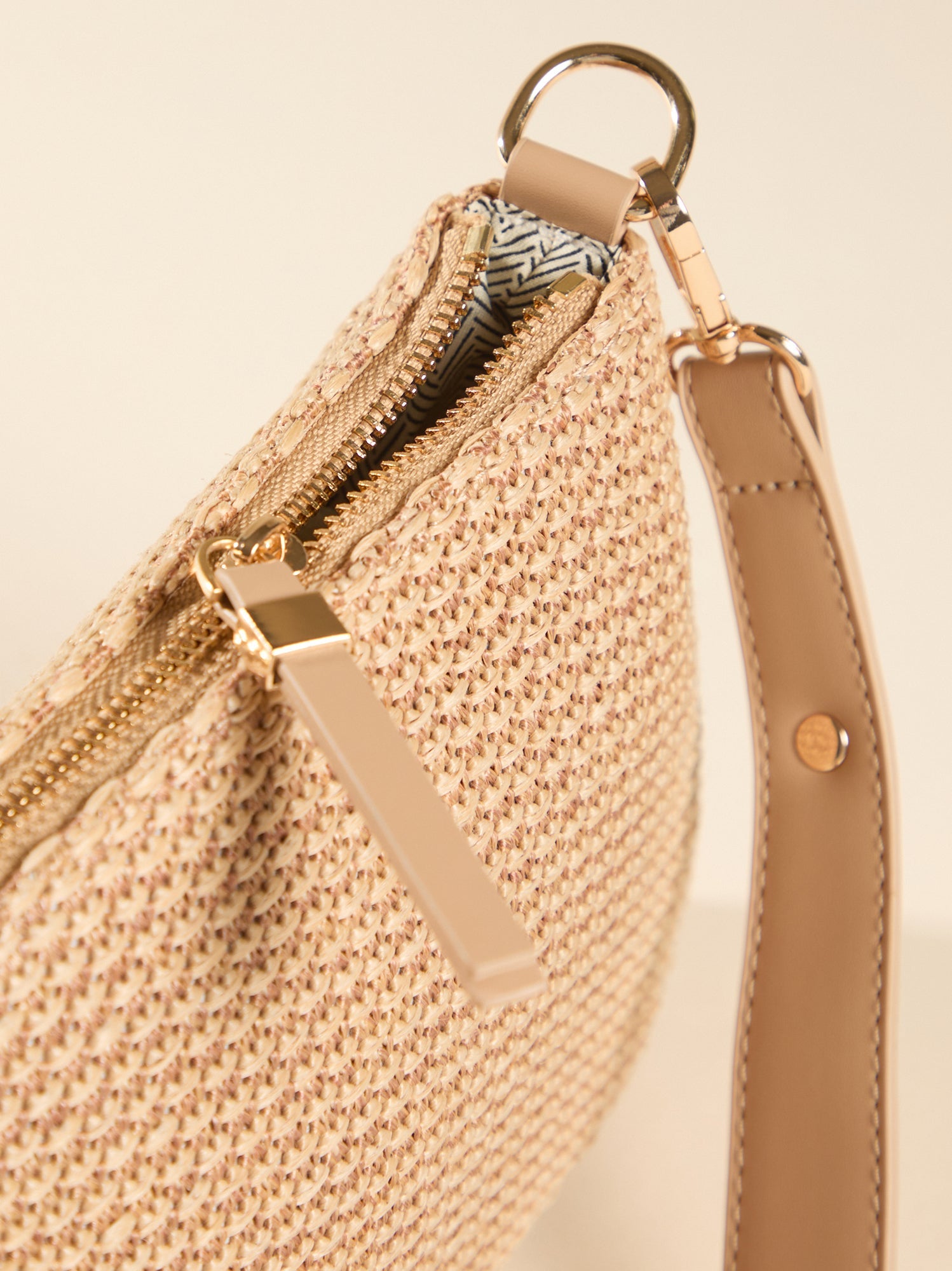 Raffia Shoulder Bag