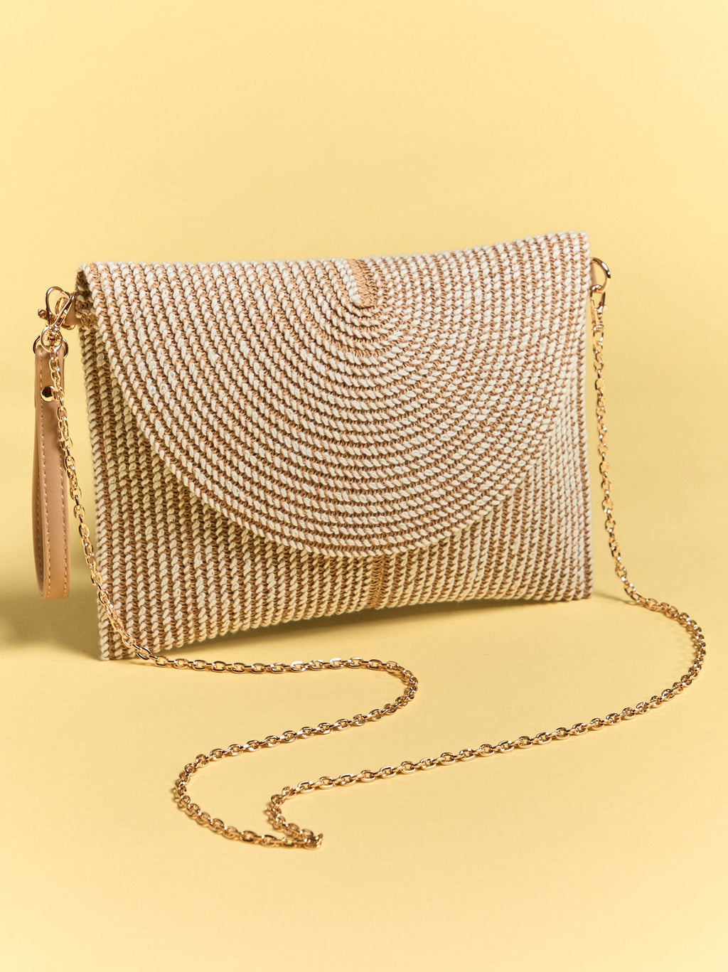 Woven Envelope Crossbody
