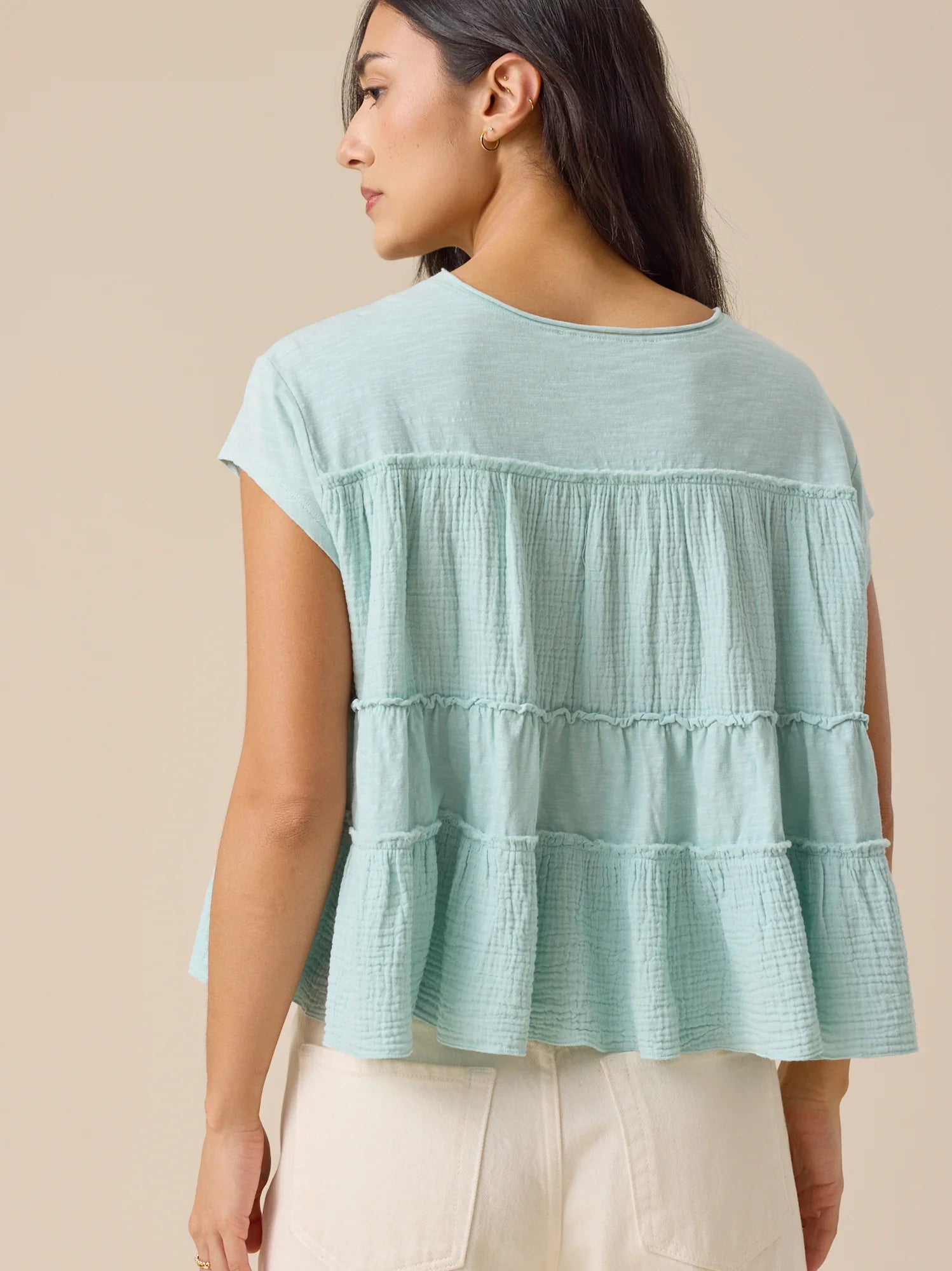 Mara Tiered Babydoll Top