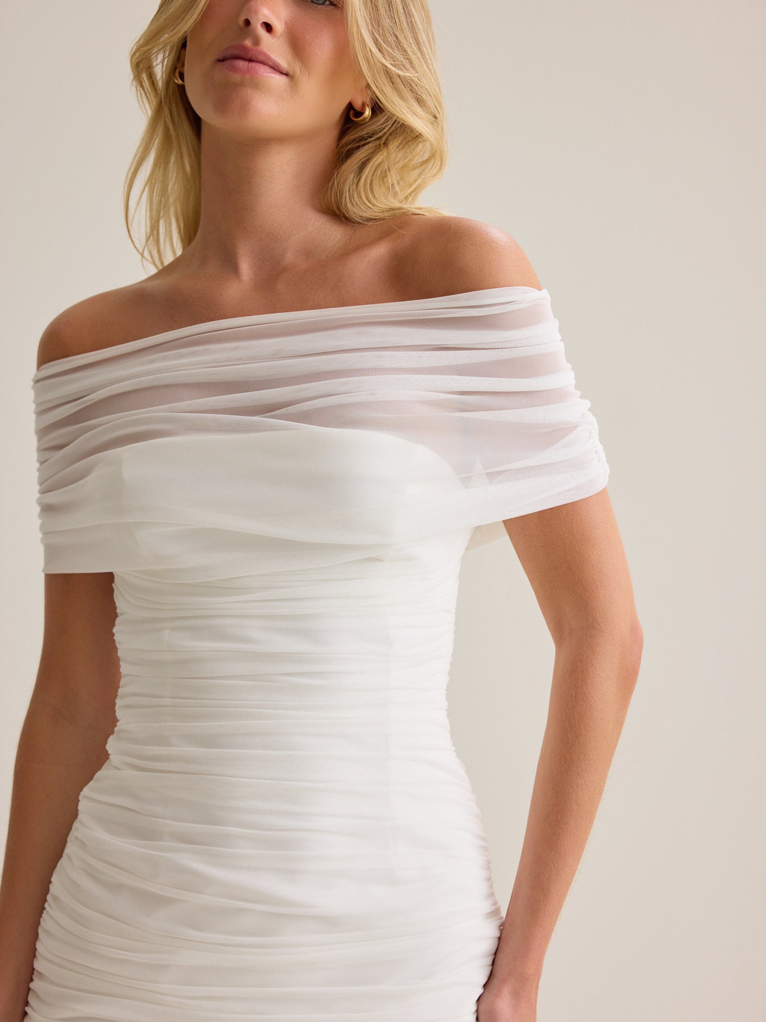 Serene One Shoulder Mini Dress