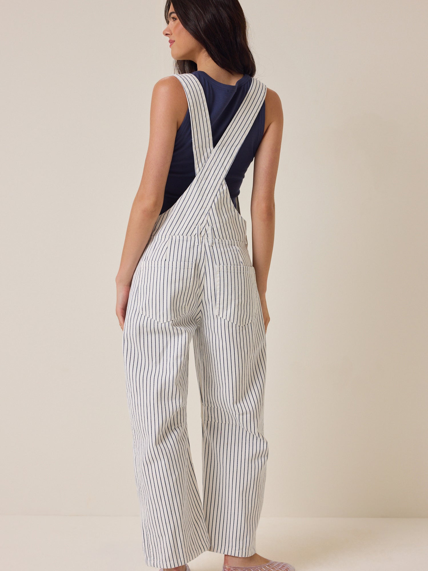 Marlie Stripe Overalls
